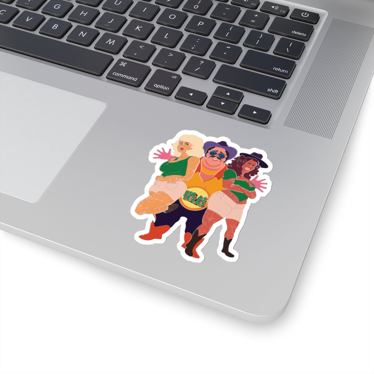 Big Boy 'N Girls Kiss-Cut Sticker